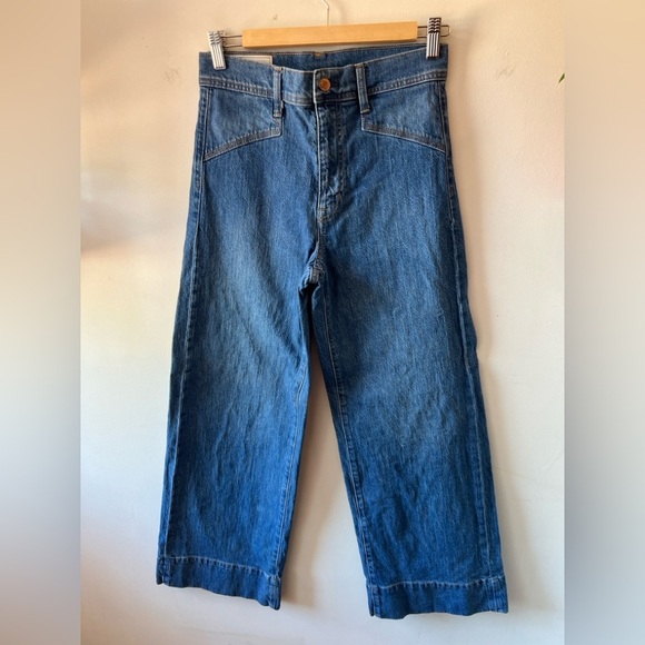 Gap Wide-Leg Sky High Jeans 27/4 Regular - Picture 1 of 10